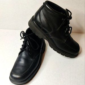 Dr Martens Ankle Chukka Boots Dark Acadamia Black Leather 9259 Vintage